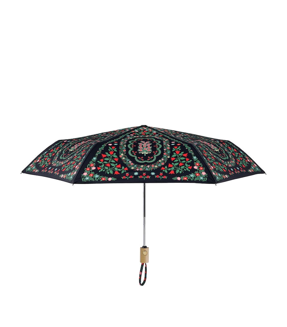 Rifle Paper Co. Rosette folding umbrella, imported from the UK