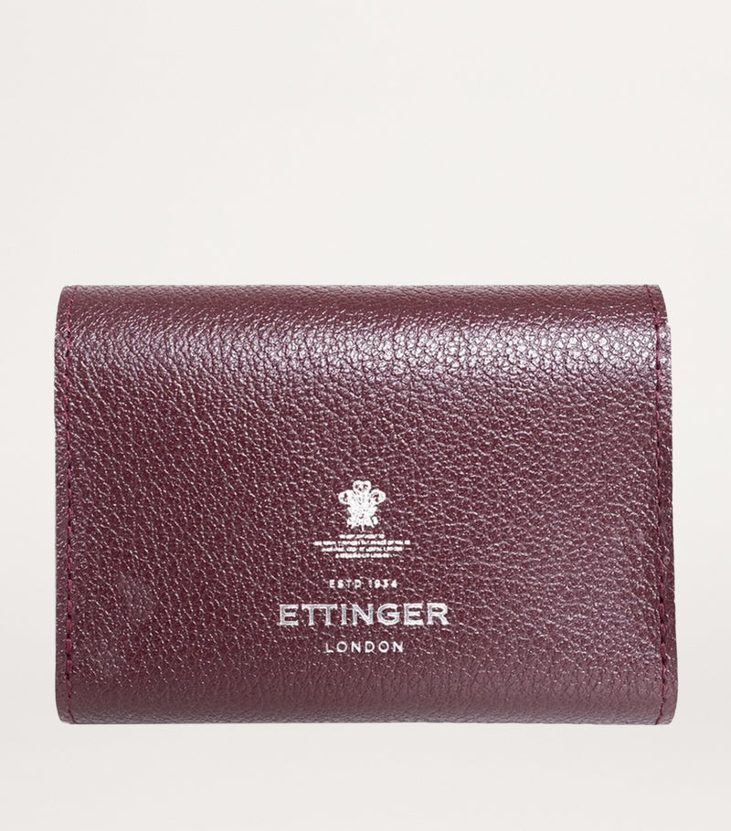 Ettinger leather double playing cards case - British product