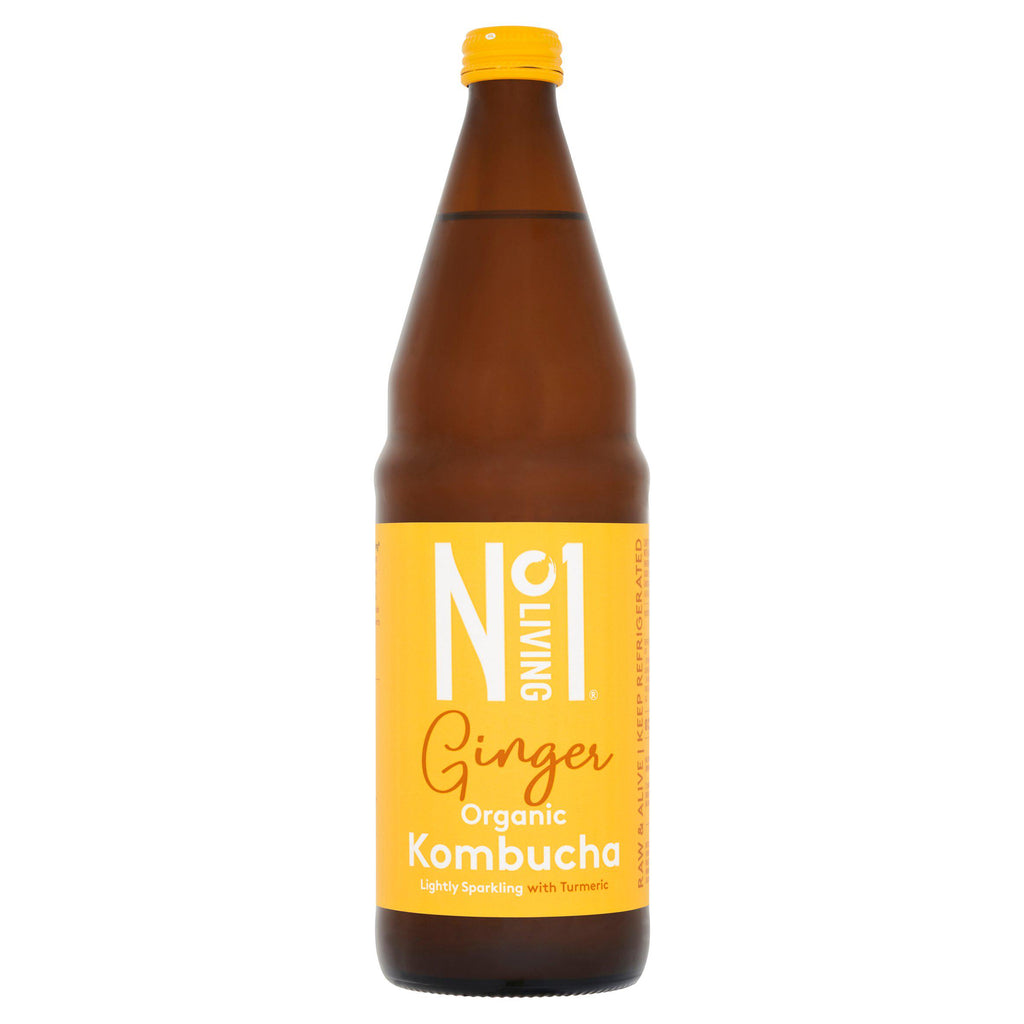 One Living Ginger Organic Kombucha 750ml