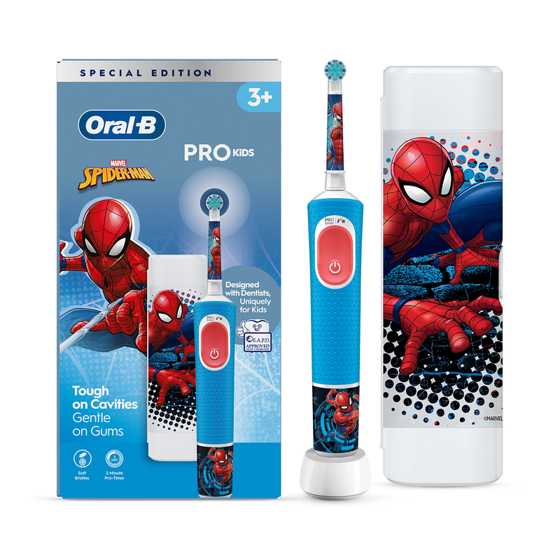 Oral-B Pro Kids electric toothbrush Marvel Spider-Man, UK version