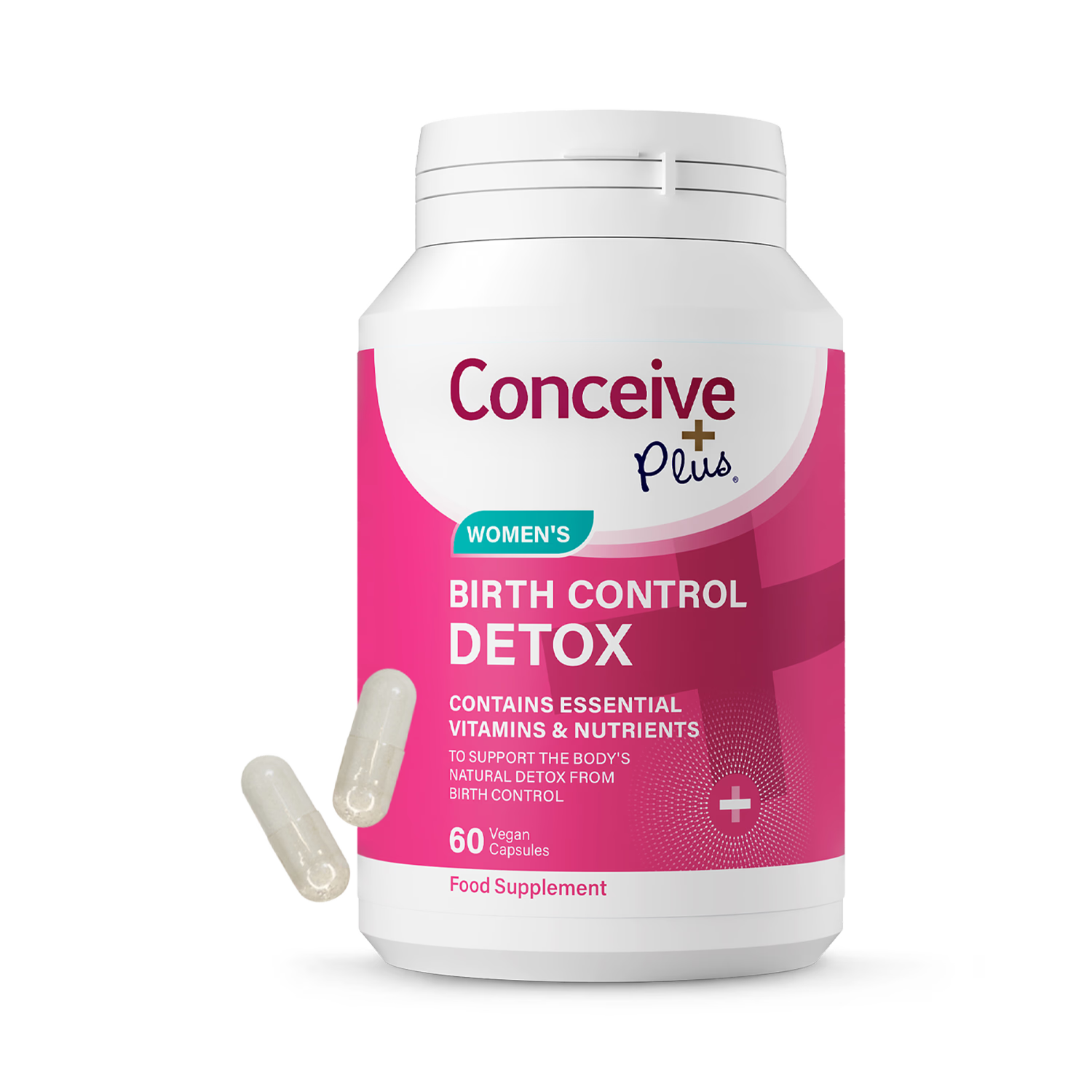 Conceive Plus birth control cleanse 60 capsules - British product
