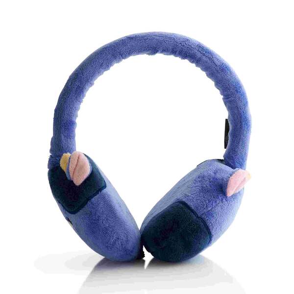Lazerbuilt Squishmallows Ingred the Cow plush Bluetooth headphones - British product
