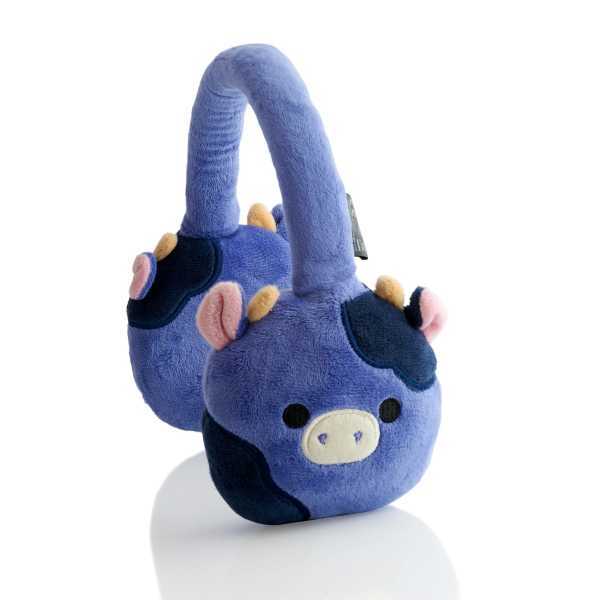 Lazerbuilt Squishmallows Ingred the Cow plush Bluetooth headphones - British product