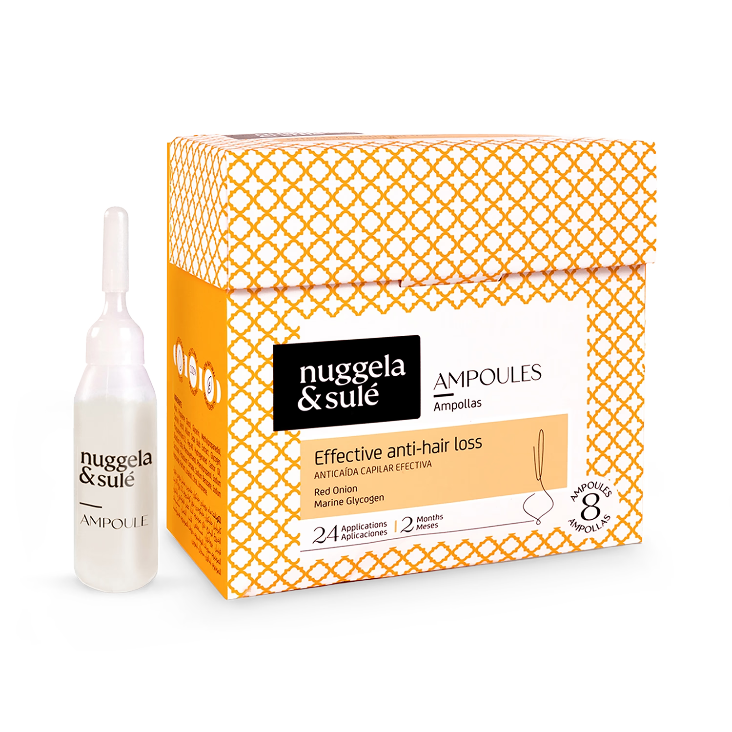 Nuggela & Sule anti-hair loss ampoules pack 8 - British product