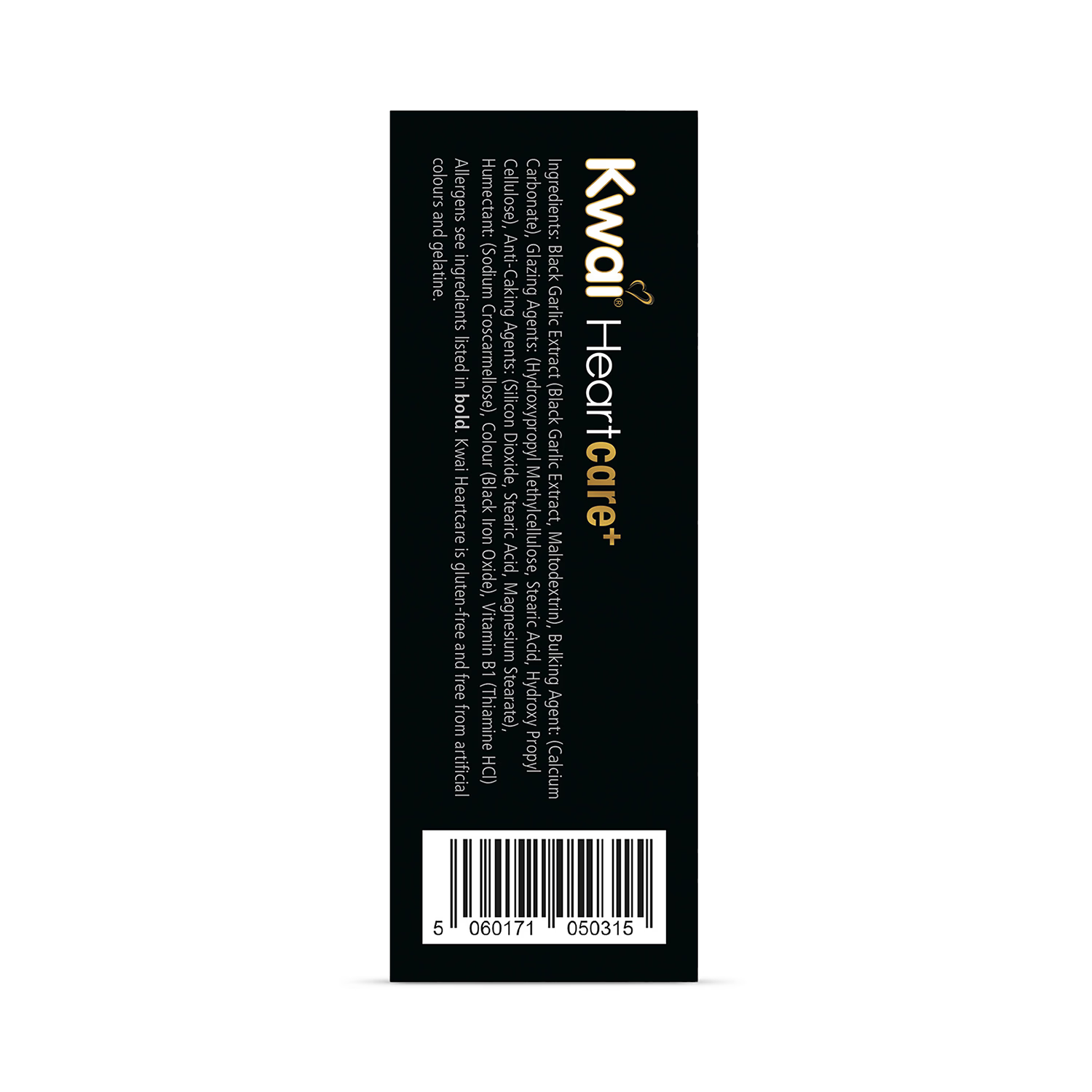 Kwai Heartcare+ Garlic Vitamin B1 supplement 30 tablets, UK version