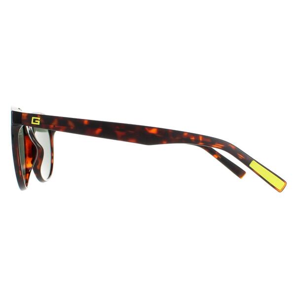 Guess GU00023 round sunglasses Dark Havana Green, UK version