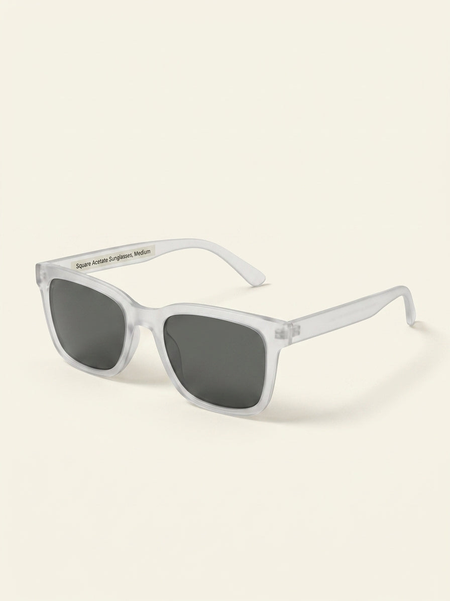 Prada rectangular sunglasses crystal electric blue grey (British brand)