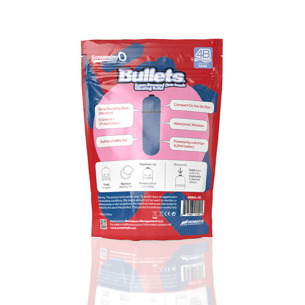 Screaming O 4B Bullet blueberry vibrator, imported from the UK