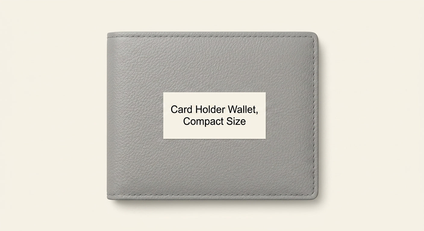 Cartier card holder grained leather with palladium hardware, UK version