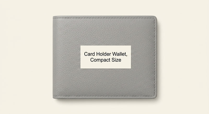 Cartier card holder grained leather with palladium hardware, UK version