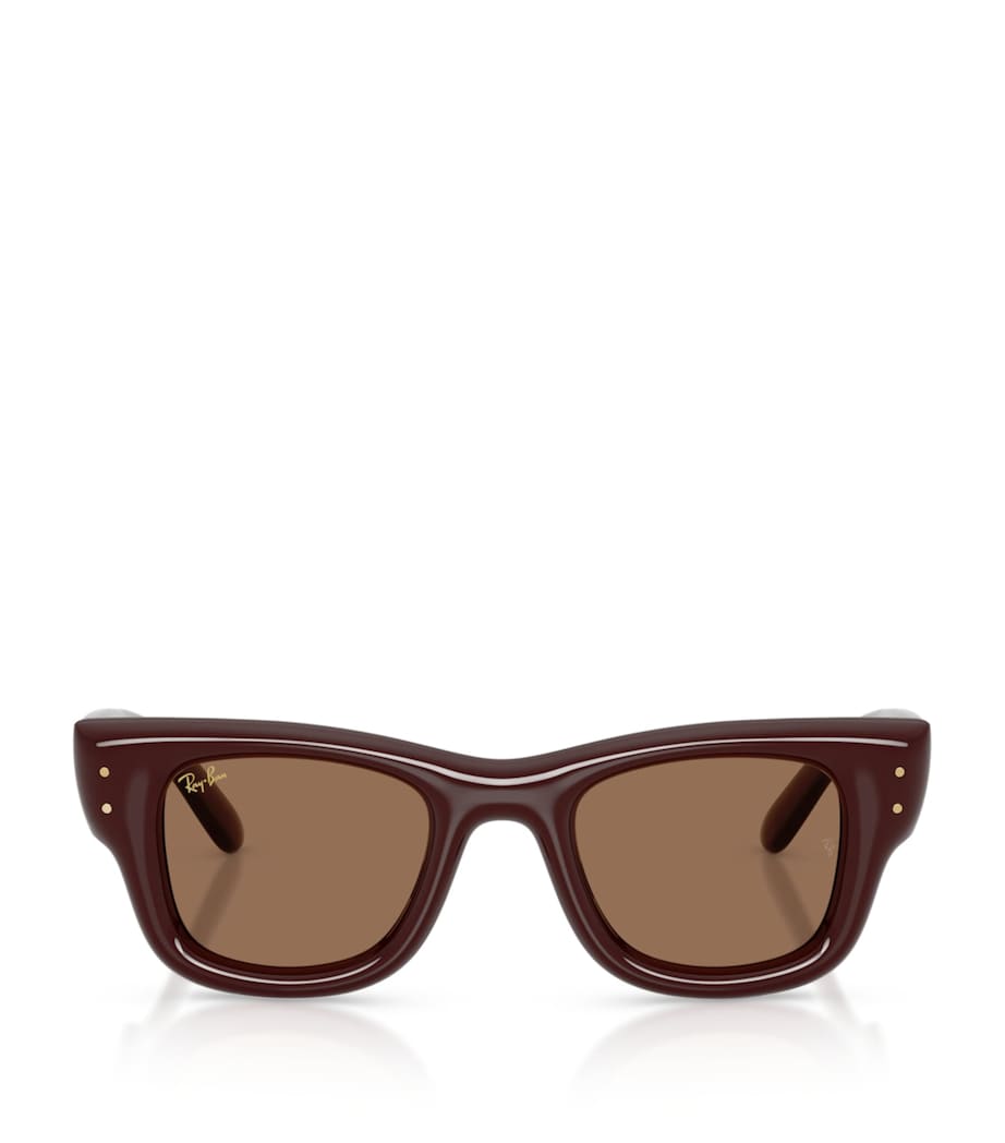 Ray-Ban Wayfarer Puffer quadratische Sonnenbrille, UK-Version