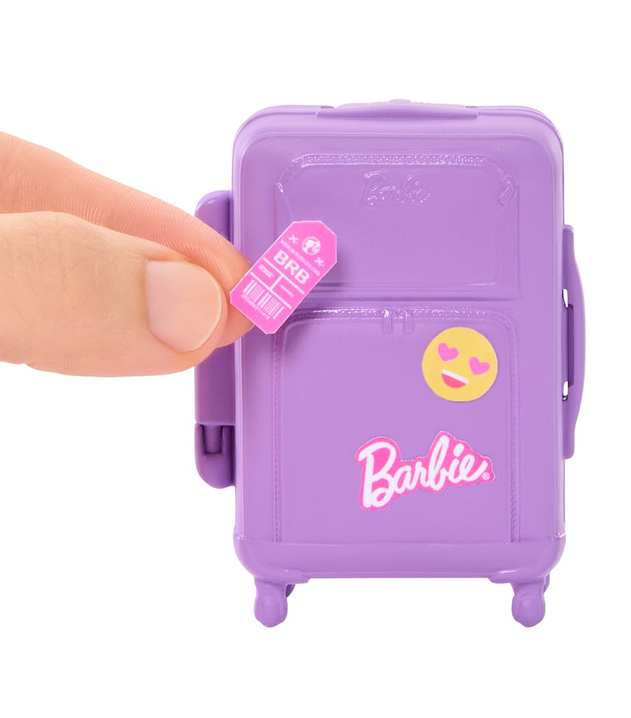 Barbie Gepäckausgabe Spielset mit Puppe und Zubehör - Britisches Produkt