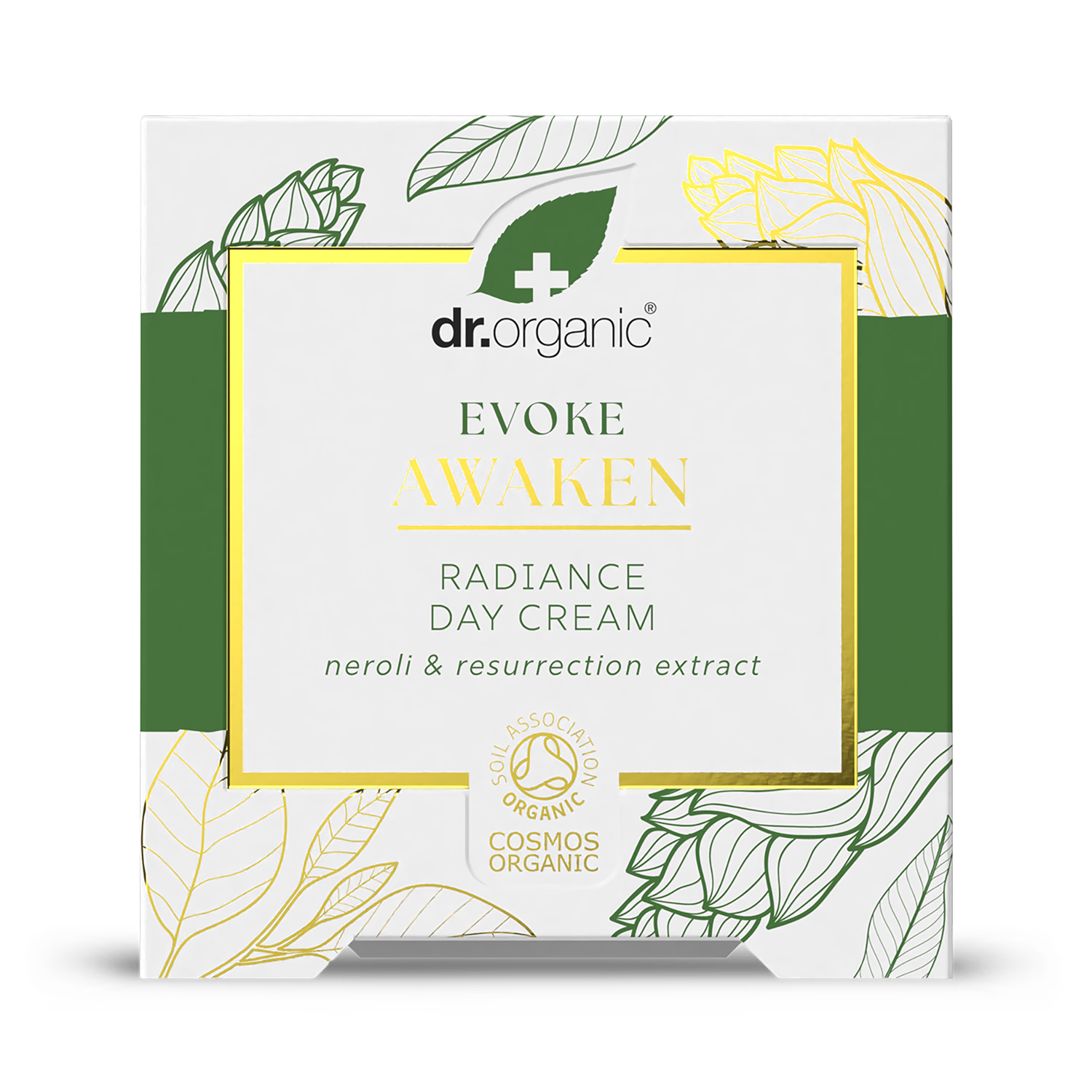 Dr Organic day cream Awaken 50ml, imported from the UK