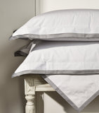 Celso De Lemos square pillowcase with contrasting trims, 65cm x 65cm - British product