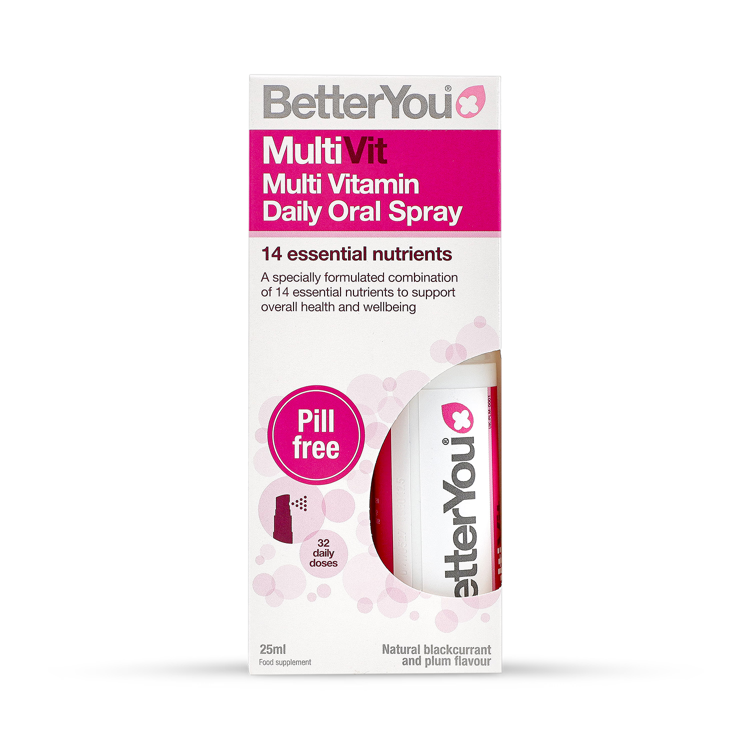 BetterYou MultiVit Oral Spray 25ml - British product