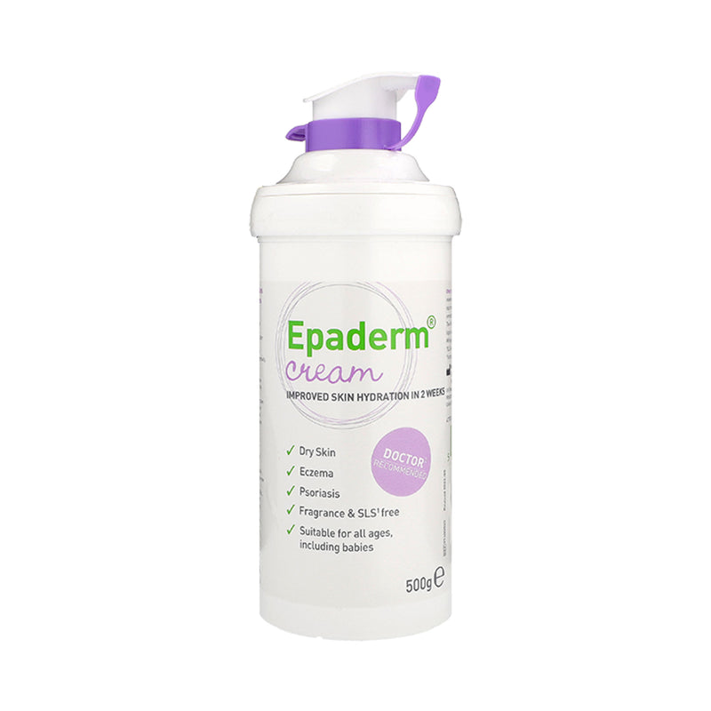Epaderm emollient cream 500g, UK version