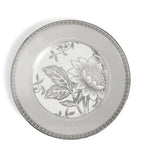 Wedgwood bone china Silver Tonquin plate 20cm (British brand)
