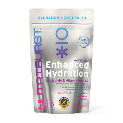 Superdrug Nutriburst Enhanced Hydration and Gut Health Red Apple Flavour Hydration Powder 6 Pack- Buy online at McGrocer