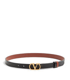 Valentino Garavani reversible VLogo belt calfskin leather, UK version