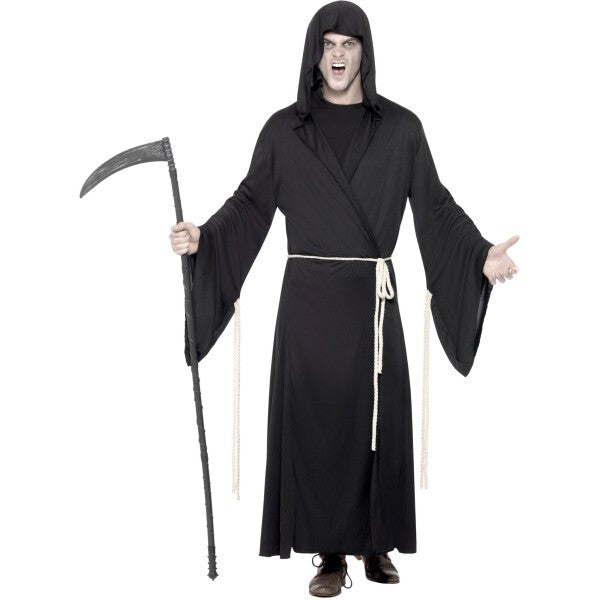 Smiffys Grim Reaper Costume Black, UK version