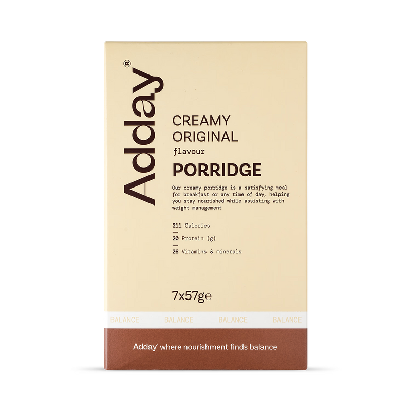 Adday Original Porridge diet replacement 7x57g - British product