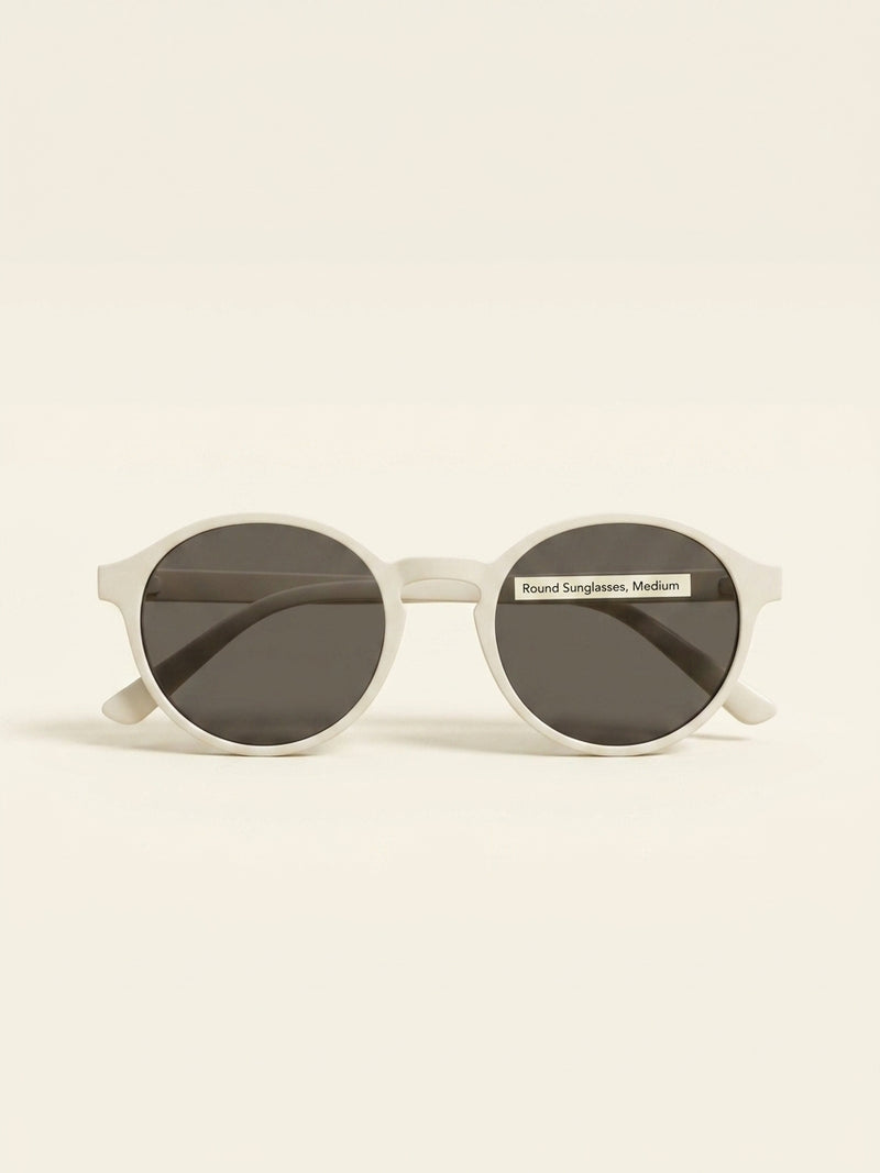 Prada PR B56S round-frame metal sunglasses, imported from the UK