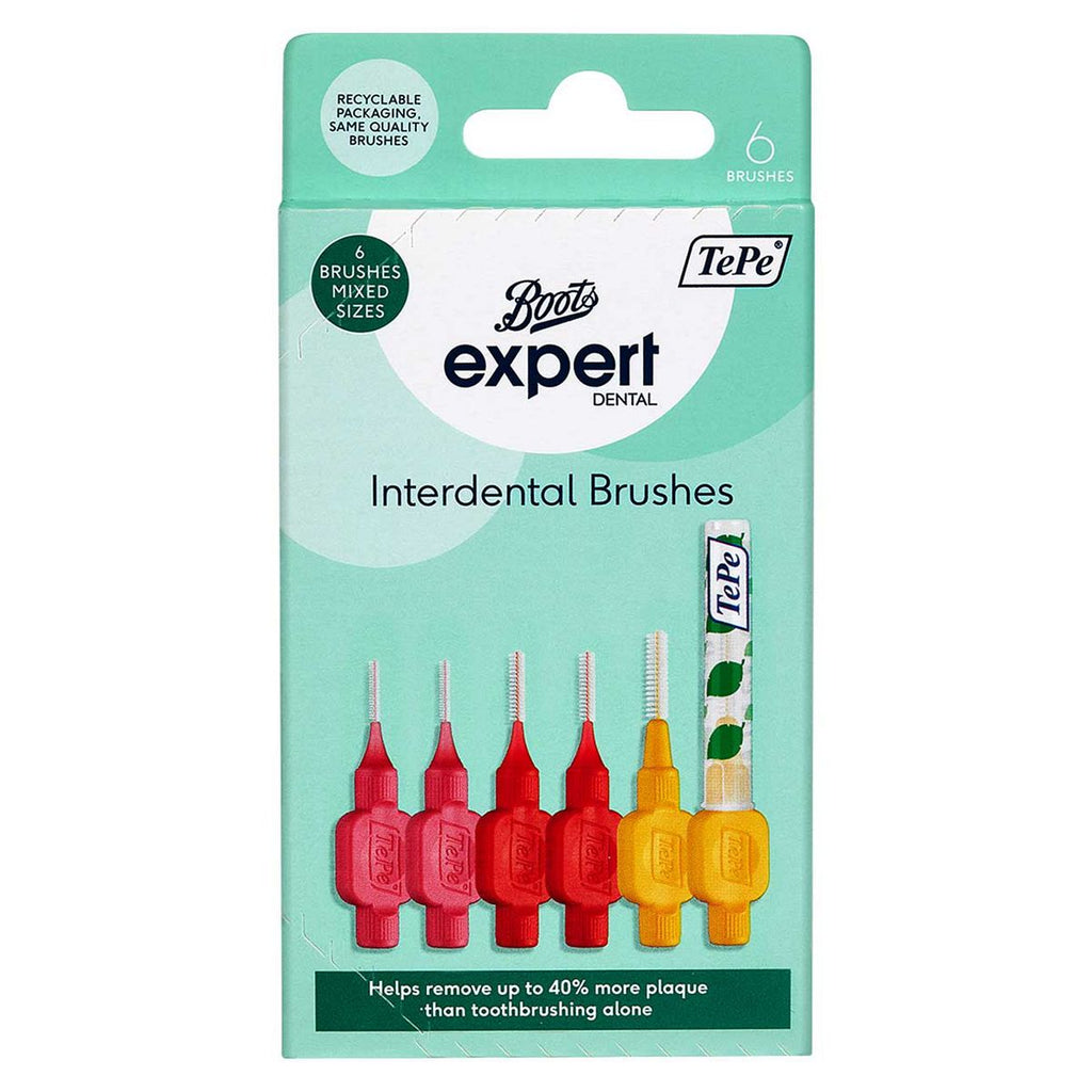 Boots Expert Mixed Interdental Brush – 6 Brushes