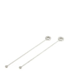 Christofle stainless steel cocktail stirrers set of 2 - British product