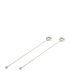 Christofle stainless steel cocktail stirrers set of 2 - British product