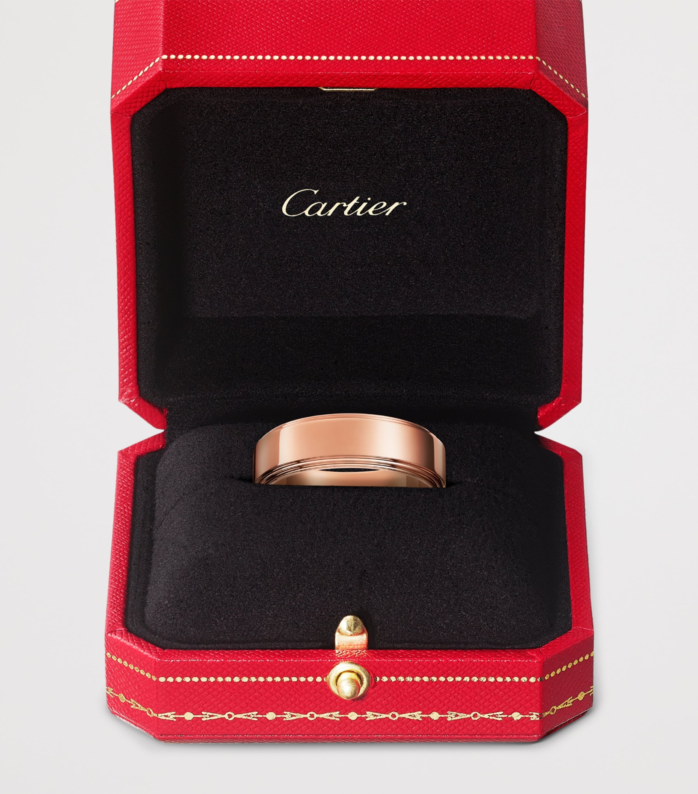 Cartier d'Amour wedding ring rose gold 18kt, imported from the UK