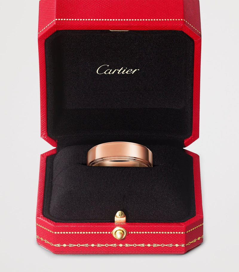 Cartier d'Amour wedding ring rose gold 18kt, imported from the UK
