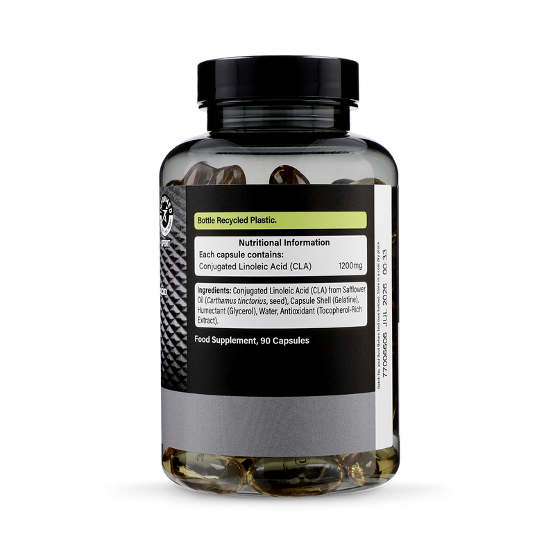 Precision Engineered High Strength CLA 1200mg supplement 90 capsules, imported from the UK