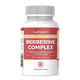 Nutripact berberine capsules with chromium and black pepper 60 count (British brand)