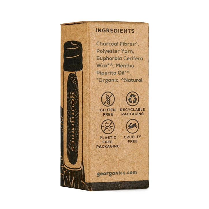 Georganics Natural Floss - Charcoal