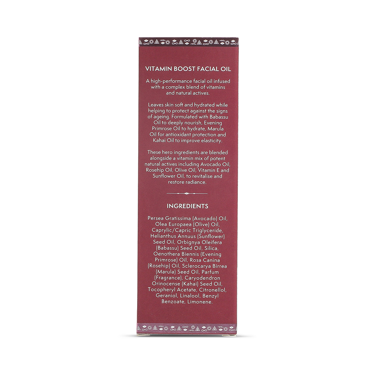 Nature Spell Vitamin Boost facial oil 30ml - British product
