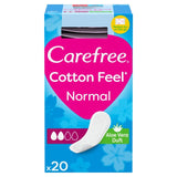 Carefree Breathable Pantyliners with Aloe Single Wrapped   20 per pack