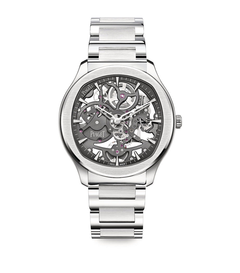 Piaget Polo Skeleton stainless steel watch 42mm, UK version