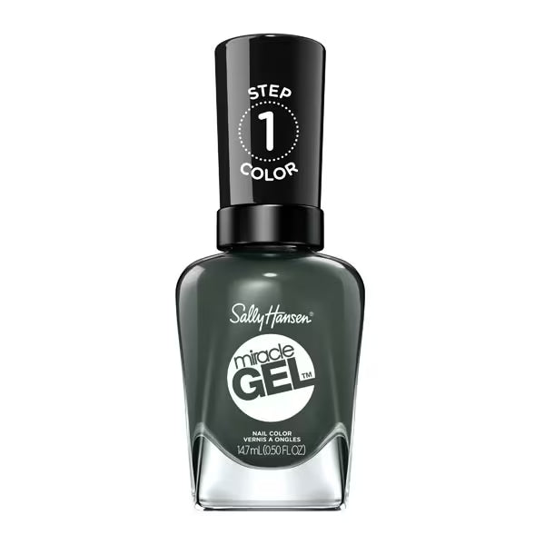 Sally Hansen Miracle Gel nail polish purple Leaf Me Be 13ml (British brand)