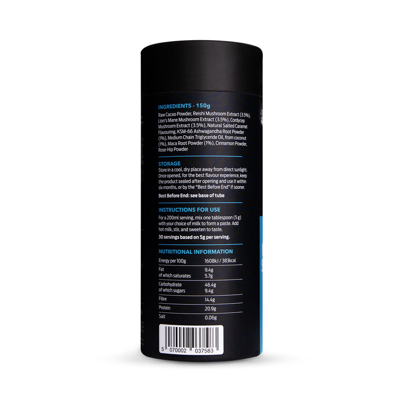 Quirky Monkey salted caramel mushroom hot chocolate 150g (British brand)