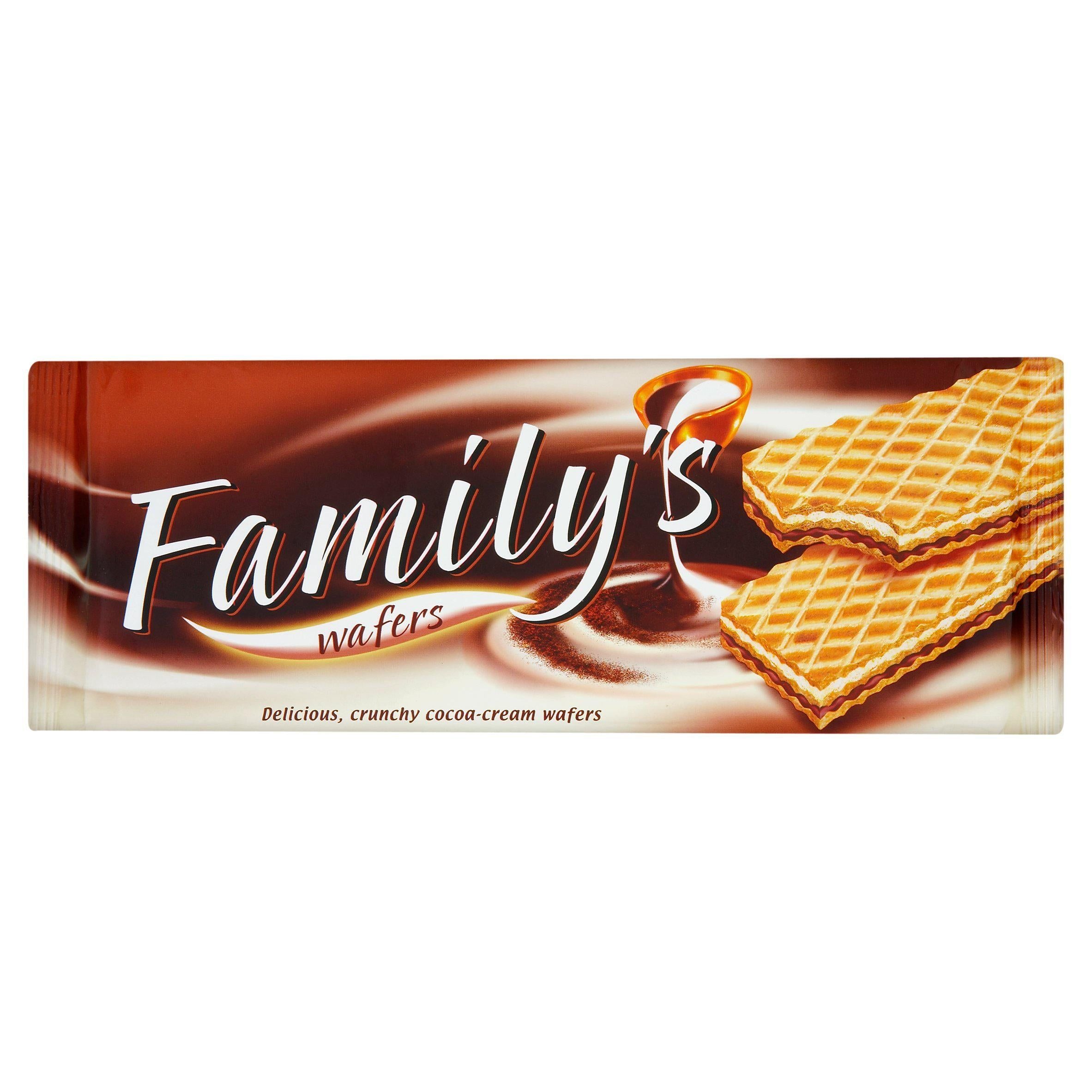 Familijne Cocoa Cream Wafer Biscuit 180g Eastern European Sainsburys   