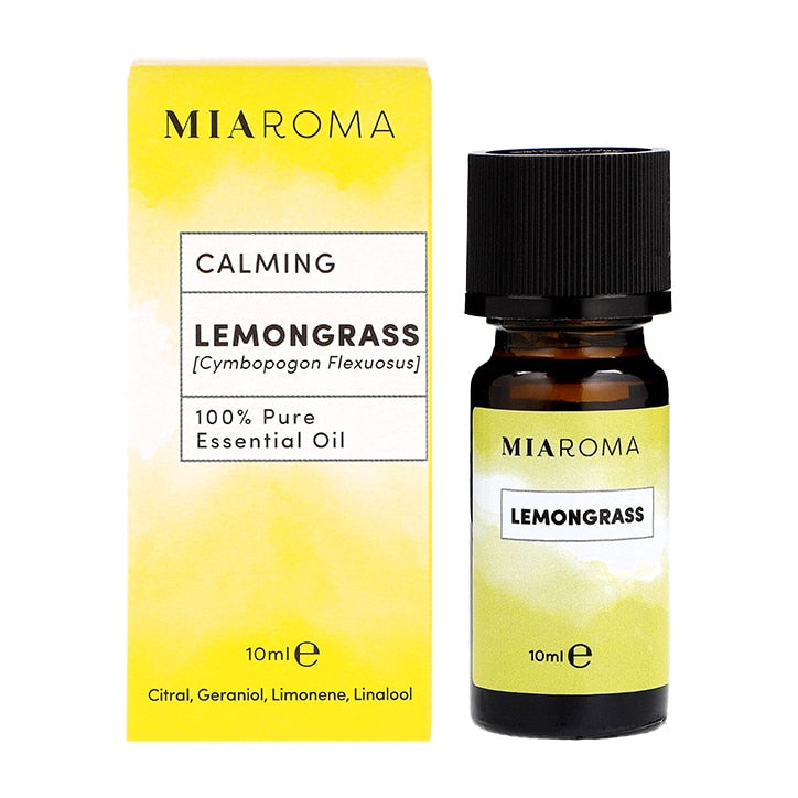 Miaroma Lemongrass Pure Essential Oil 10ml Pure Essential Oils Holland&Barrett   