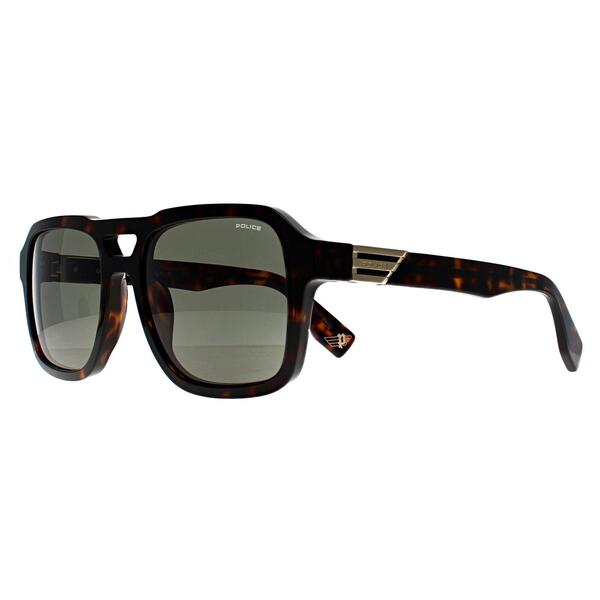 Police SPLN65 brown sunglasses, imported from the UK