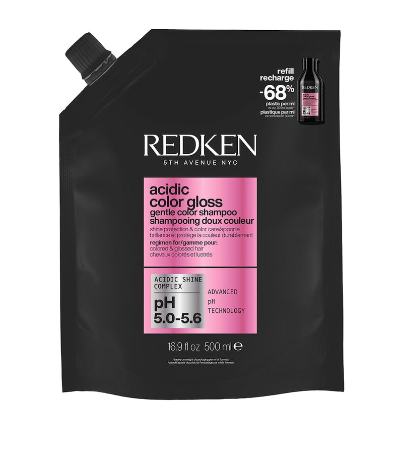 Redken Acidic Color Gloss Shampoo Refill 500ml, imported from the UK