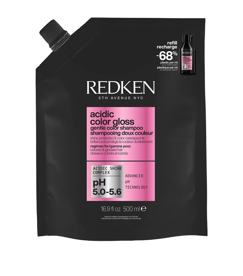 Redken Acidic Color Gloss Shampoo Refill 500ml, imported from the UK