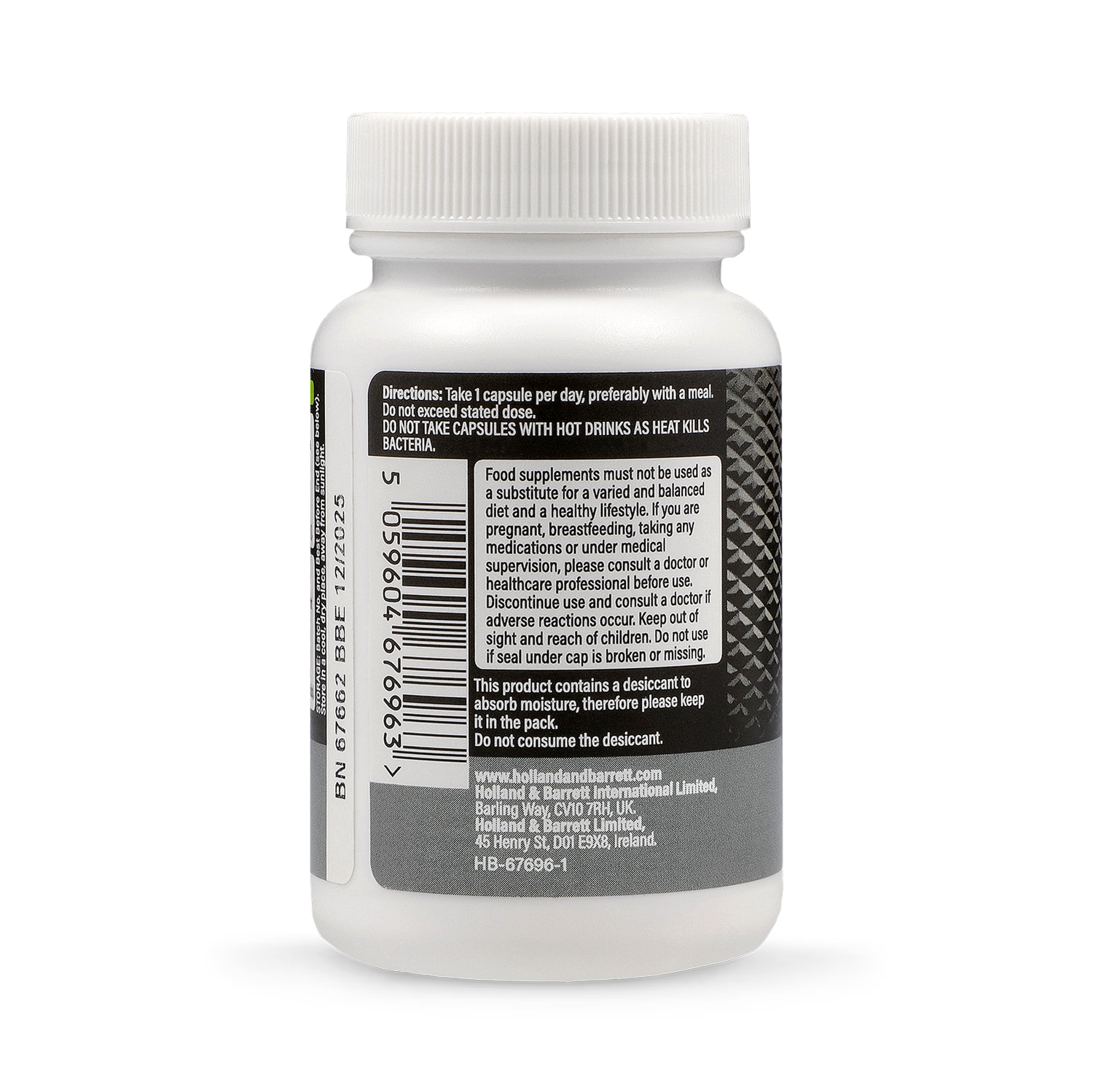 Gut health probiotic supplements Cultures Complex 30 Capsules - British product