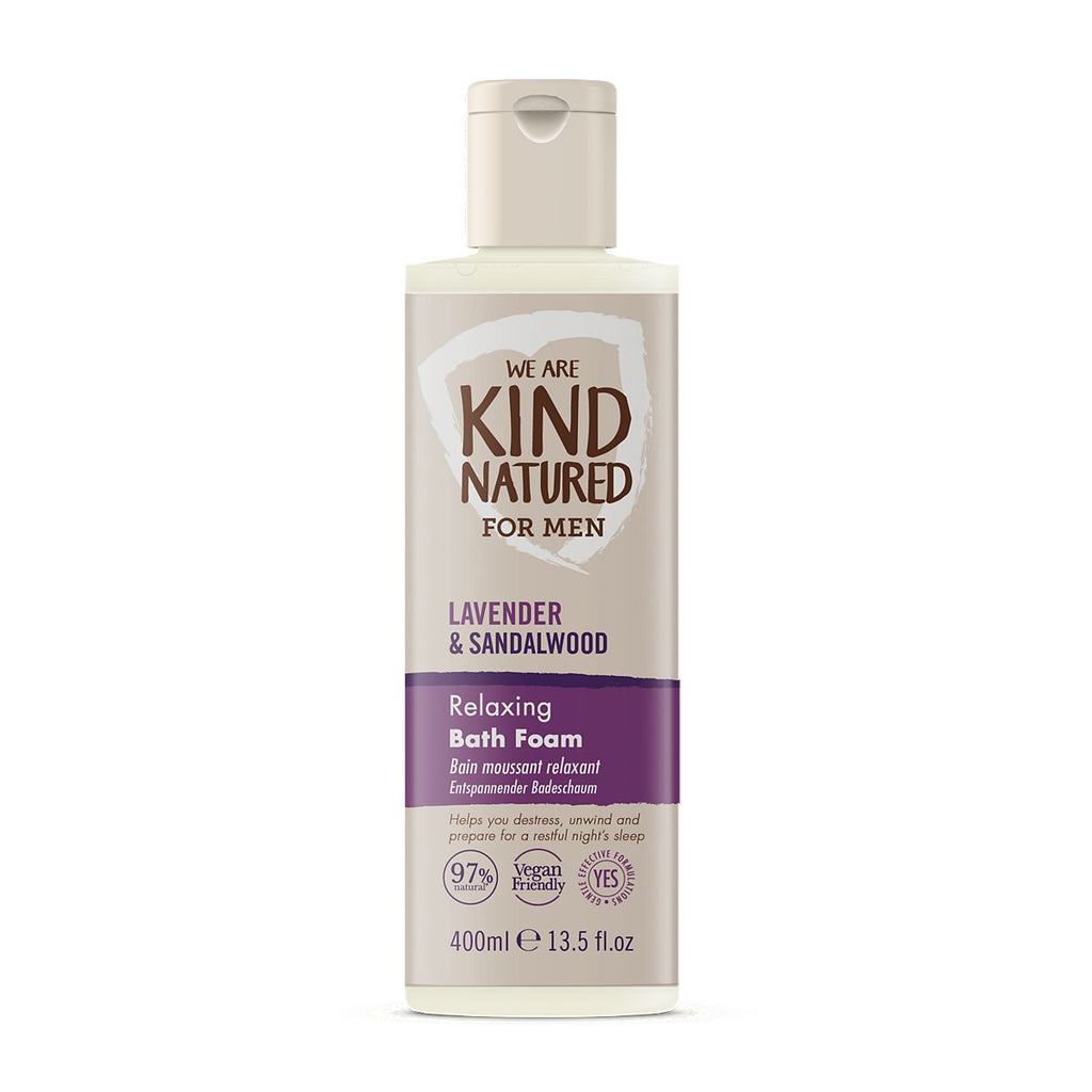 Kind Natured Mens Relaxing Bath Foam 400ml