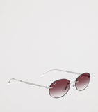 Ray-Ban RB3767 metal oval sunglasses, UK version