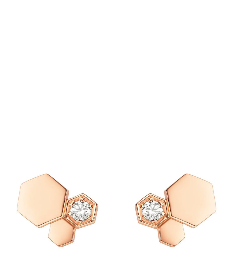 Chaumet Bee de Chaumet rose gold earrings, UK version