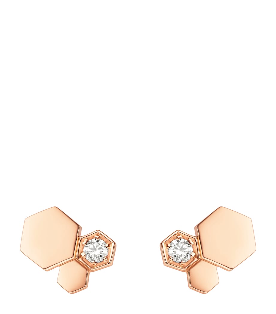 Chaumet Bee de Chaumet rose gold earrings, UK version