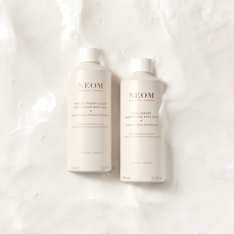 NEOM Real Luxury magnesium bath milk 300ml, imported from the UK